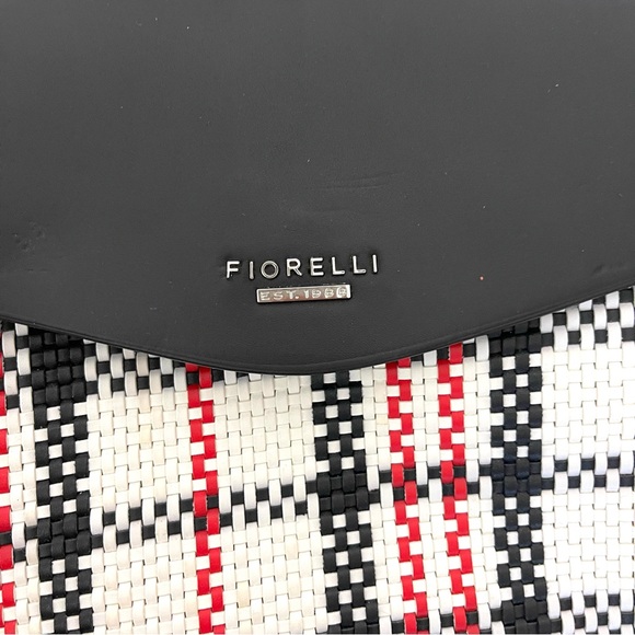 Fiorelli Black and Red Plaid Crossbody Bag - Picture 9 of 9